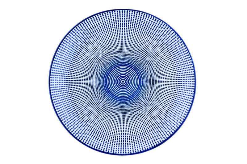 Assiette PATTERN Ø26cm - 6 pièces - Dark blue