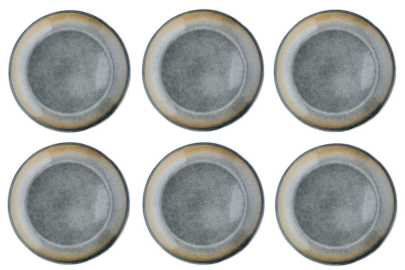 Assiette GENESIS Ø27cm - 6 pièces - Terre