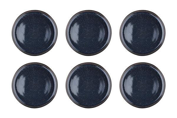 Assiette IRIS Ø26cm - 6 pièces - Bleu nuit
