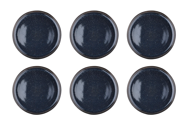 Assiette IRIS Ø26cm - 6 pièces - Bleu nuit