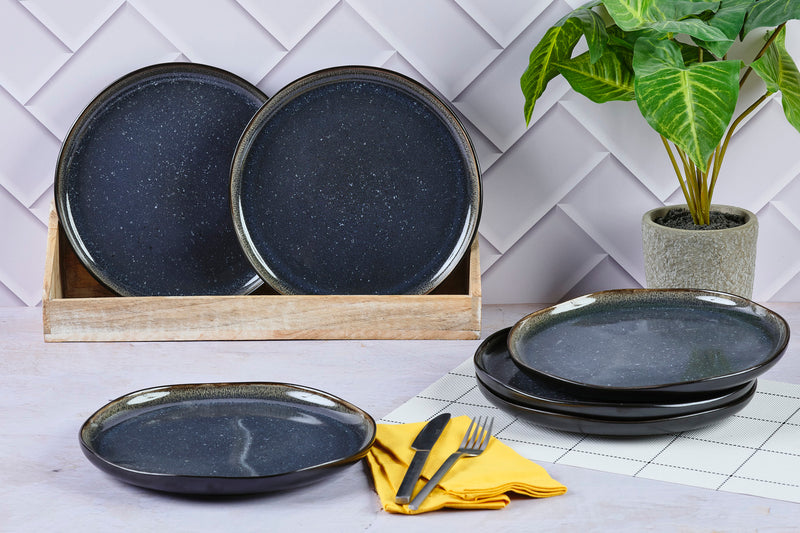 Assiette IRIS Ø26cm - 6 pièces - Bleu nuit