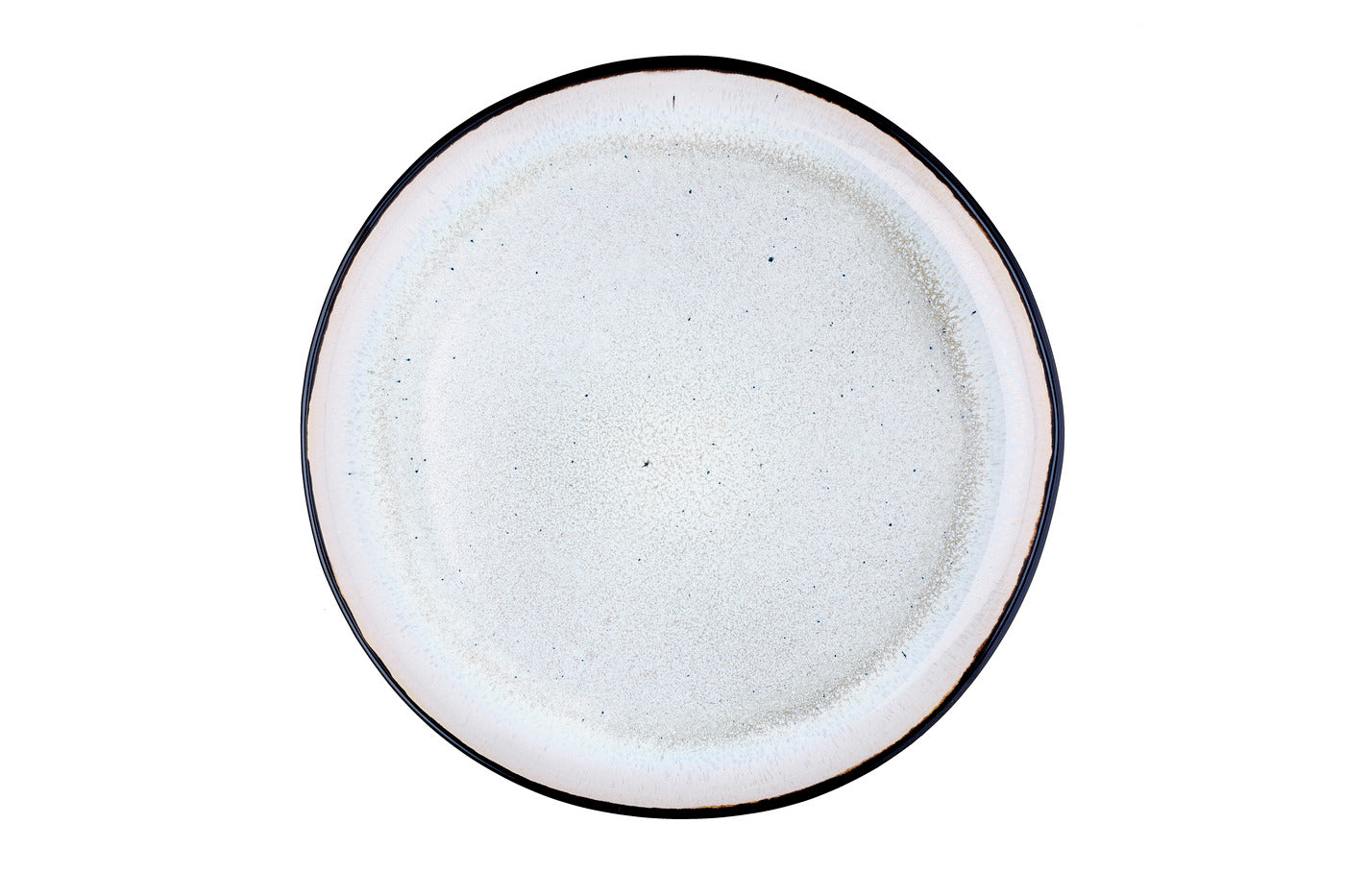 Assiette IRIS Ø26cm - 6 pièces - Blanc ivoire
