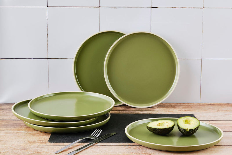 Assiette ORIGIN Ø26,5cm - 6 pièces - Argile