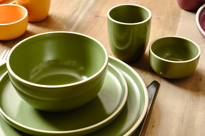 Assiette ORIGIN Ø26,5cm - 6 pièces - Argile