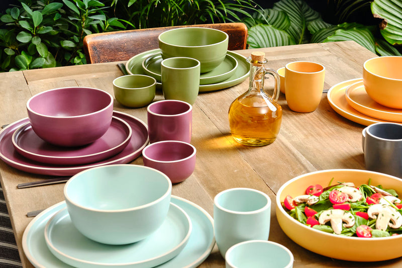 Assiette ORIGIN Ø26,5cm - 6 pièces - Argile