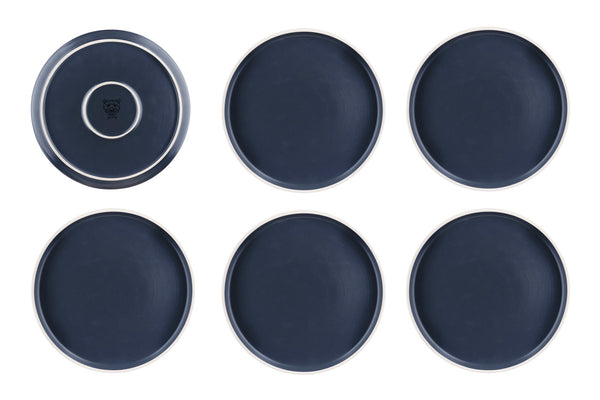 Assiette ORIGIN Ø26,5cm - 6 pièces - Basalte