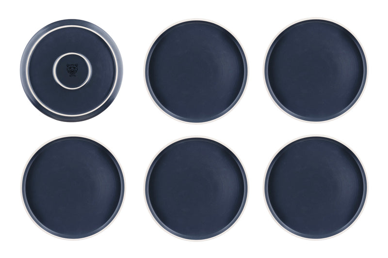 Assiette ORIGIN Ø26,5cm - 6 pièces - Basalte