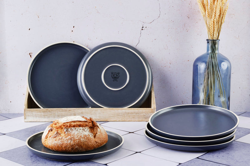Assiette ORIGIN Ø26,5cm - 6 pièces - Basalte