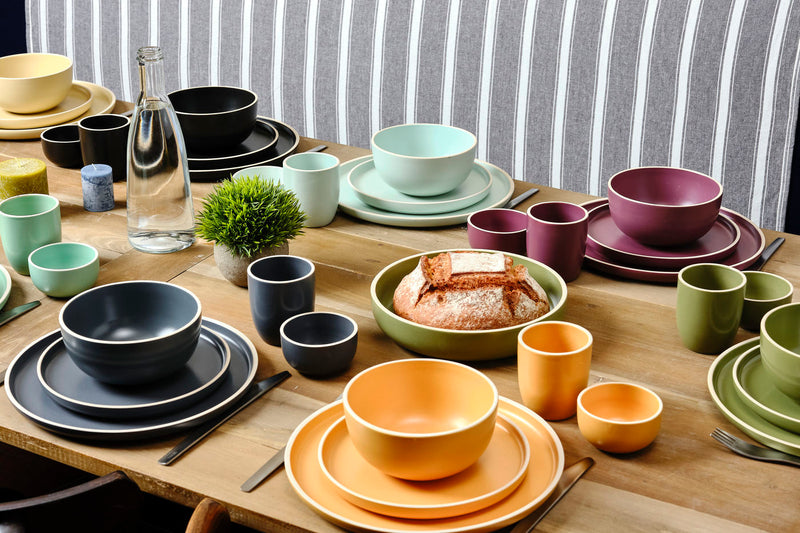 Assiette ORIGIN Ø26,5cm - 6 pièces - Basalte