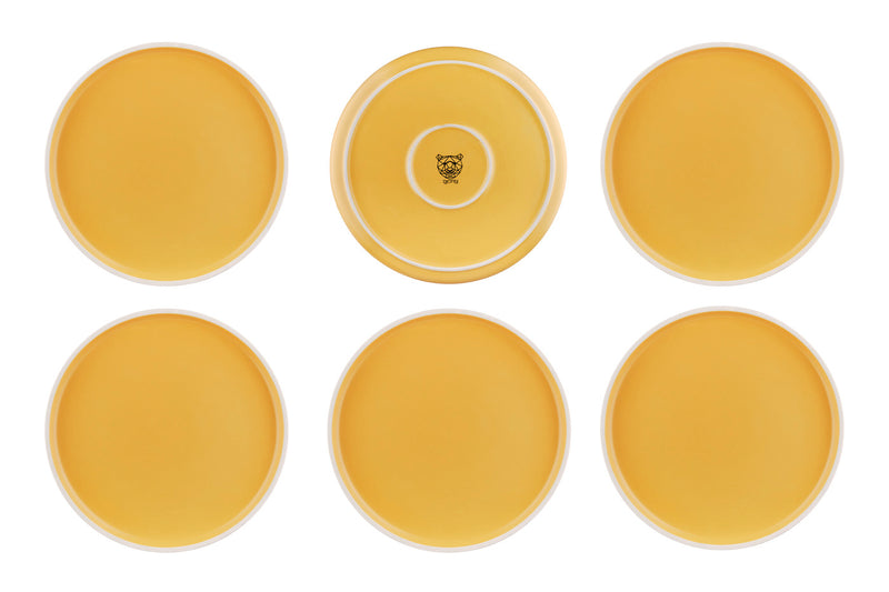 Assiette ORIGIN Ø26,5cm - 6 pièces - Safran