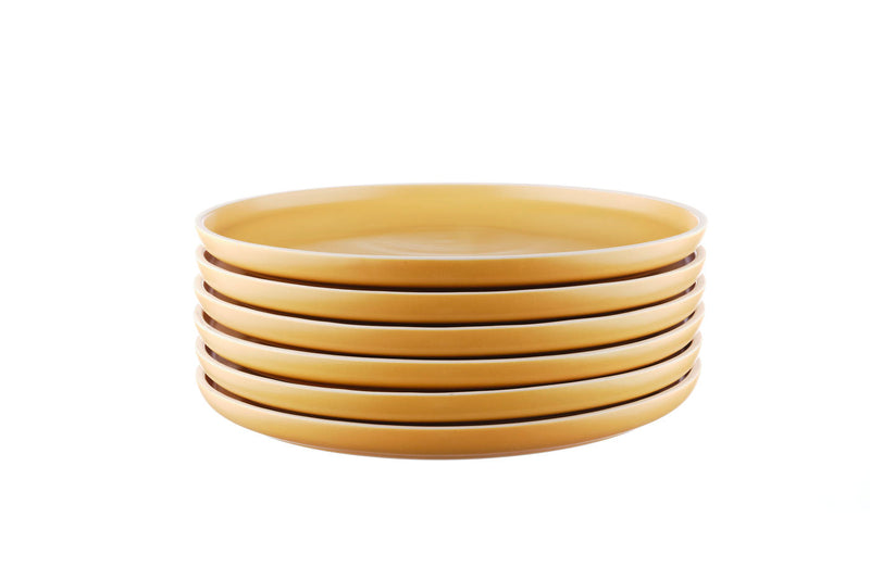 Assiette ORIGIN Ø26,5cm - 6 pièces - Safran