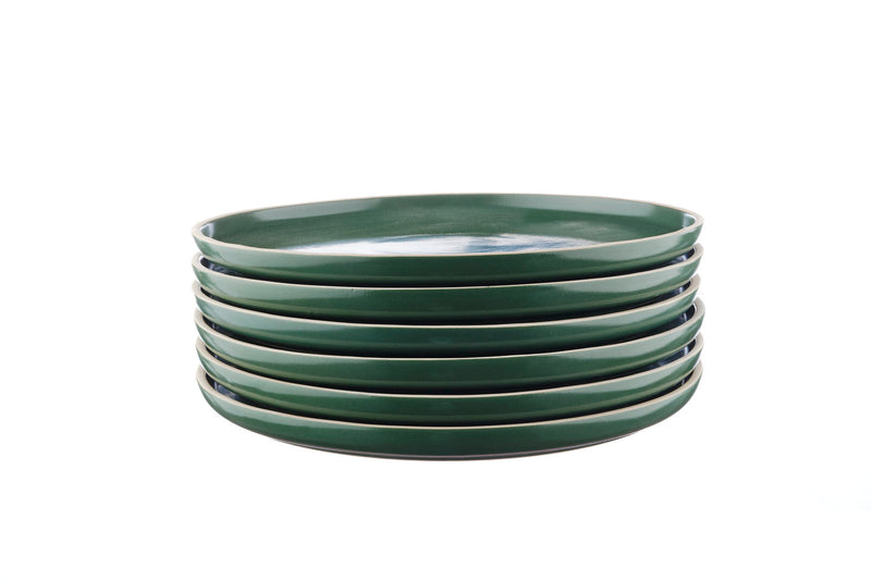 Assiette ORIGIN Ø26,5cm - 6 pièces - Sapin