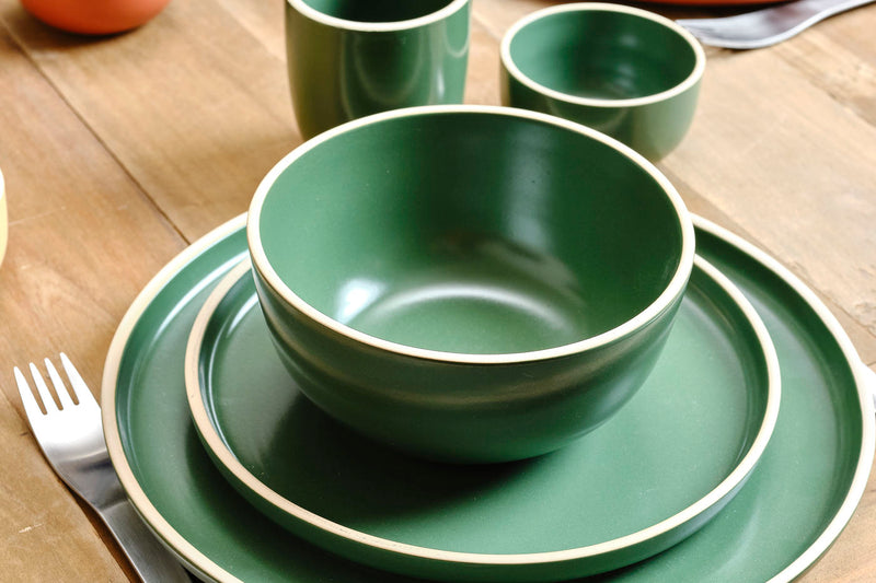 Assiette ORIGIN Ø26,5cm - 6 pièces - Sapin
