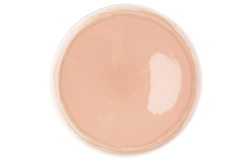 Assiette OXYGEN Ø27cm - 6 pièces - Rose poudre