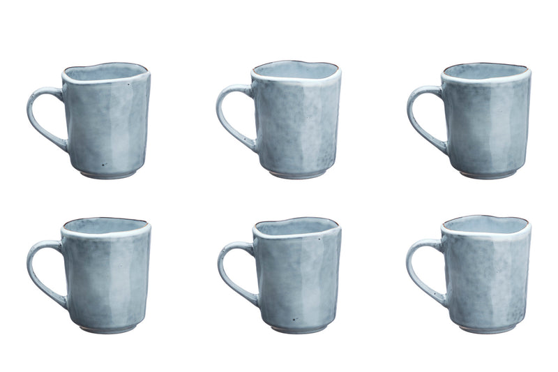 Mug CLOUD 40cl - 6 pièces - Gris orage