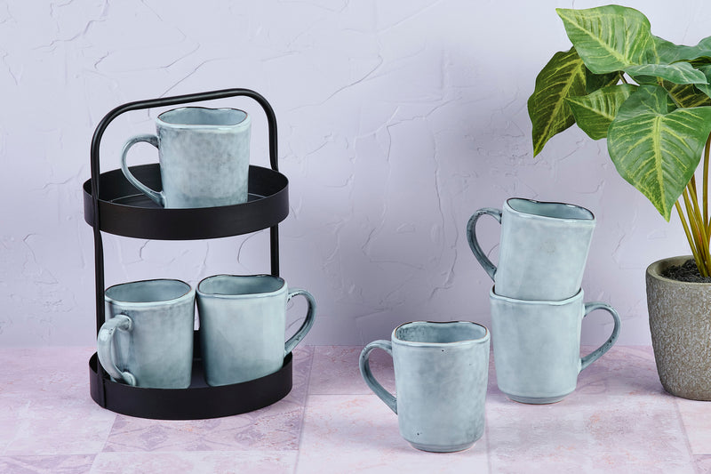Mug CLOUD 40cl - 6 pièces - Gris orage