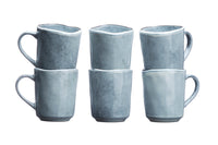 Mug CLOUD 40cl - 6 pièces - Gris orage