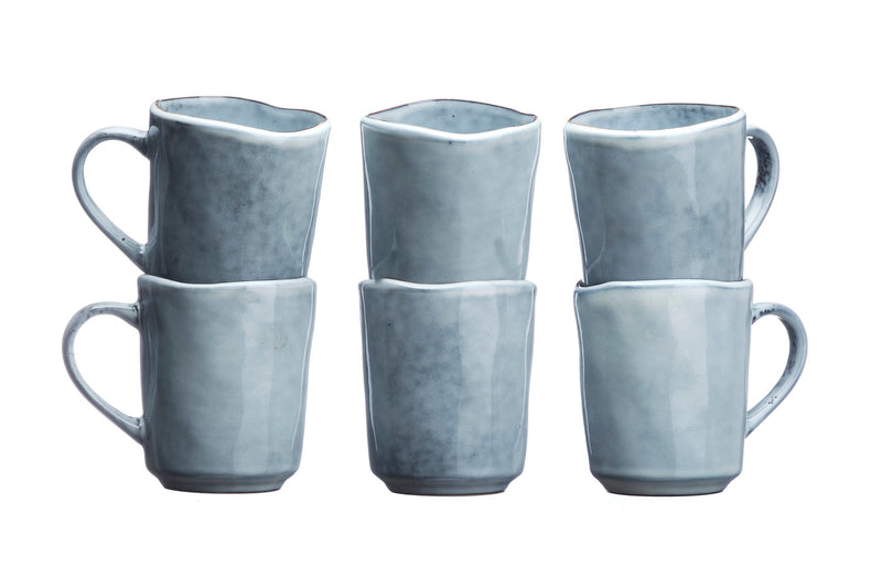 Mug CLOUD 40cl - 6 pièces - Gris orage