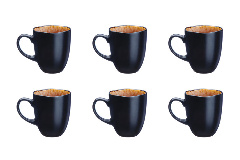 Mug 40cl - 6 pièces - Marron sauvage