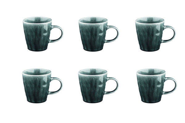 Mug MOON 40cl - 6 pièces - Pétrole
