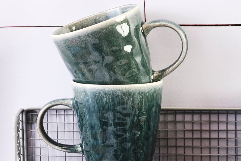 Mug MOON 40cl - 6 pièces - Pétrole