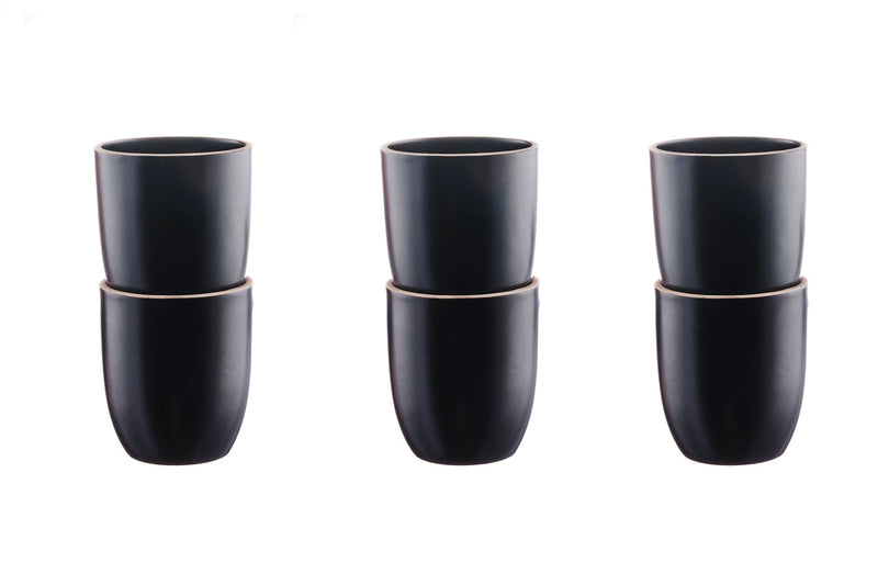 Mug ORIGIN 20cl - 6 pièces - Charbon