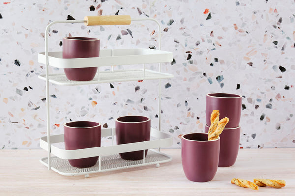 Mug ORIGIN 20cl - 6 pièces - Prune