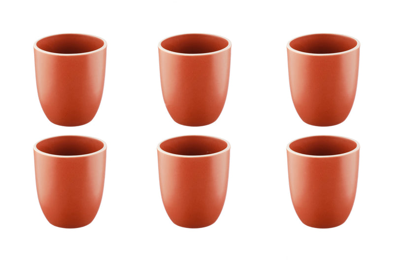 Mug ORIGIN 20cl - 6 pièces - Terracotta