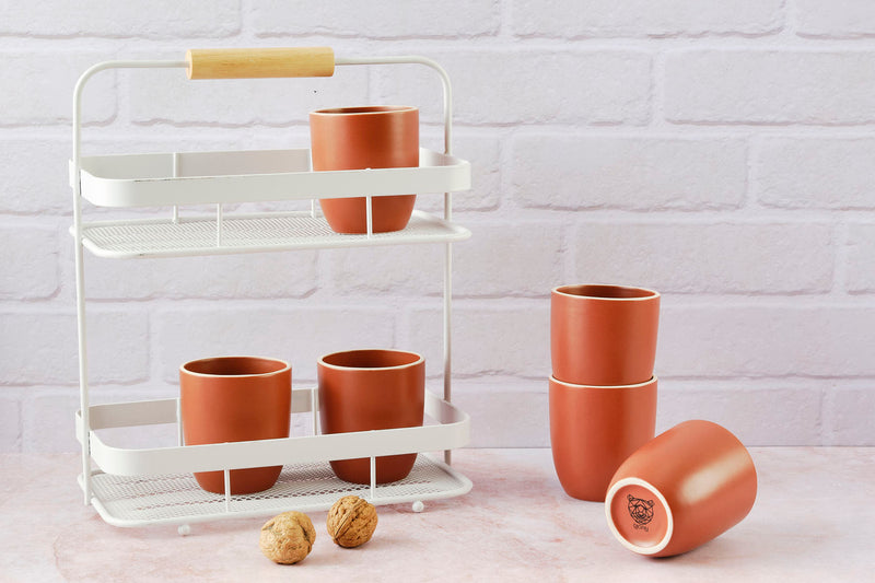 Mug ORIGIN 20cl - 6 pièces - Terracotta