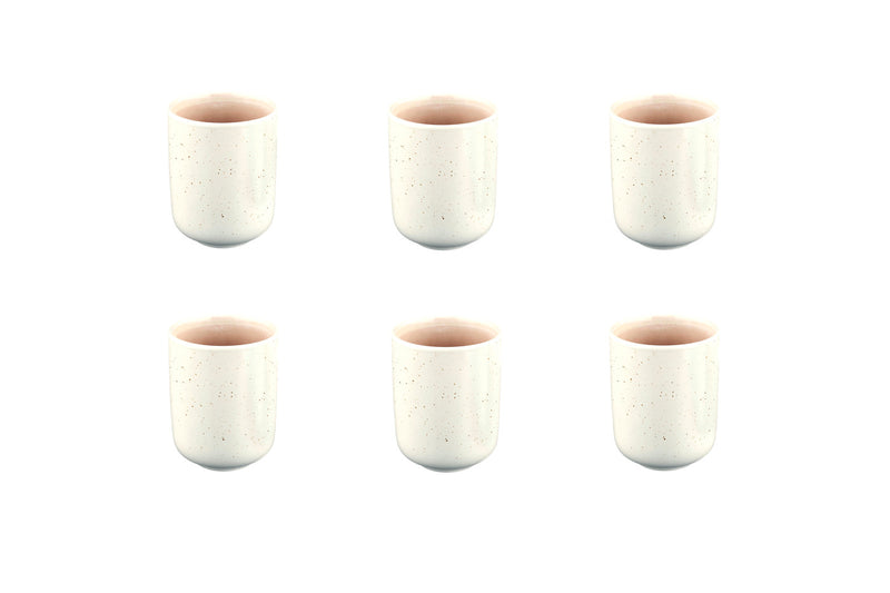 Mug OXYGEN 30cl - 6 pièces - Rose poudre