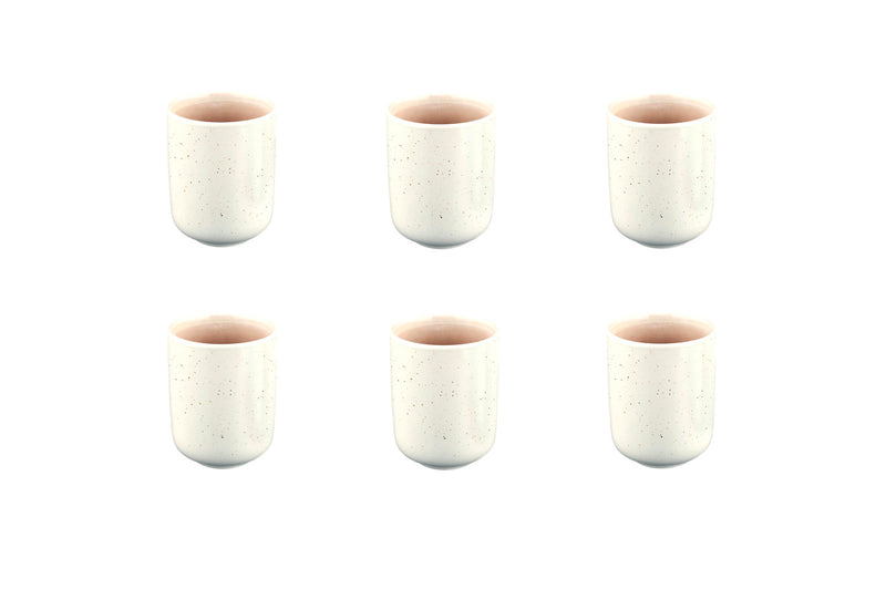 Mug OXYGEN 30cl - 6 pièces - Rose poudre