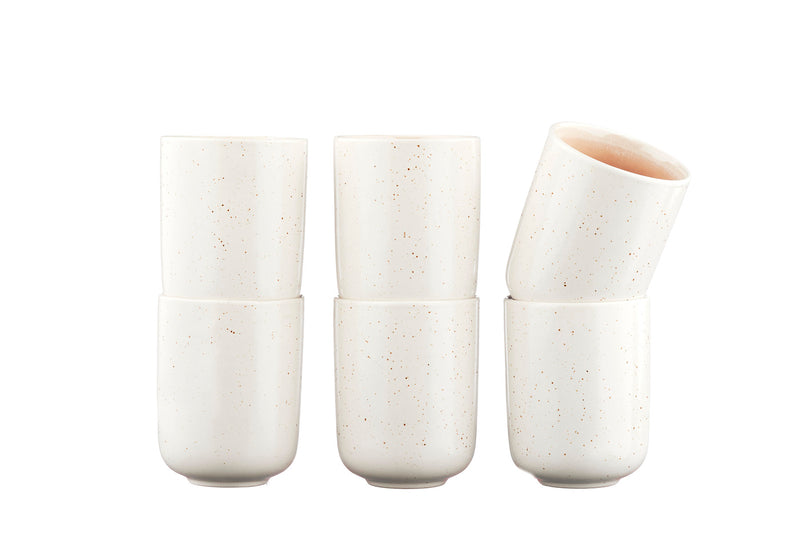 Mug OXYGEN 30cl - 6 pièces - Rose poudre