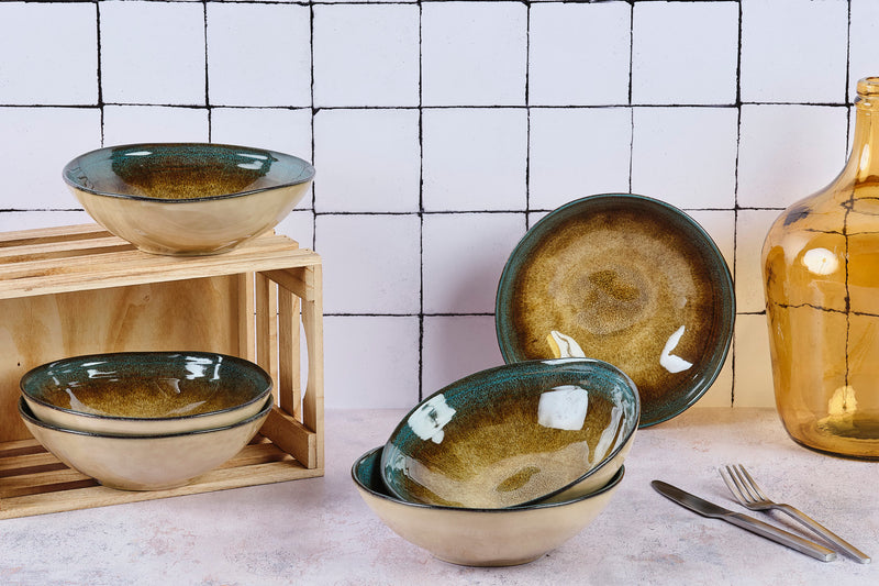 Bol ISLAND Ø20cm - 6 pièces - Terre et mer