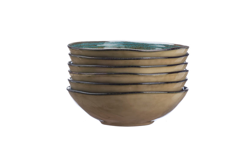 Bol ISLAND Ø20cm - 6 pièces - Terre et mer