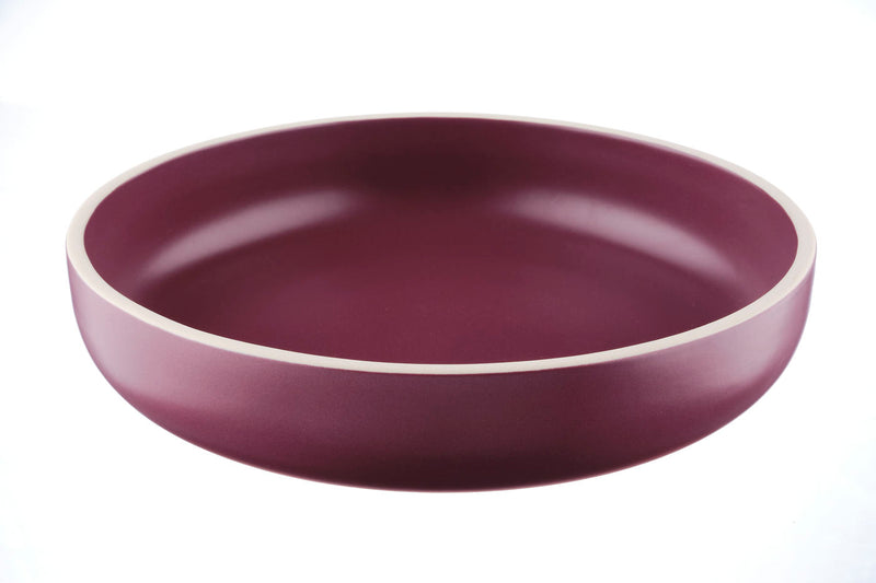 Assiette creuse ORIGIN Ø22cm - 6 pièces - Prune