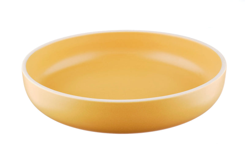 Assiette creuse ORIGIN Ø22cm - 6 pièces - Safran