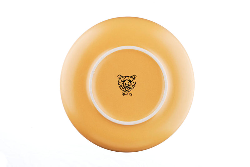 Assiette creuse ORIGIN Ø22cm - 6 pièces - Safran