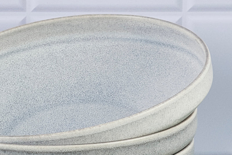 Assiette creuse Ø20cm - 6 pièces - Gris lune