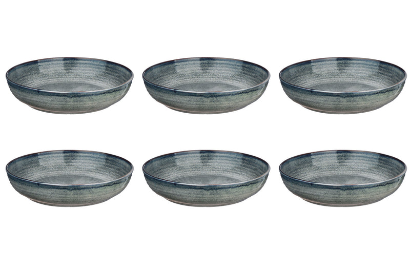 Assiette creuse ZEN Ø22,5cm - 6 pièces - Natural