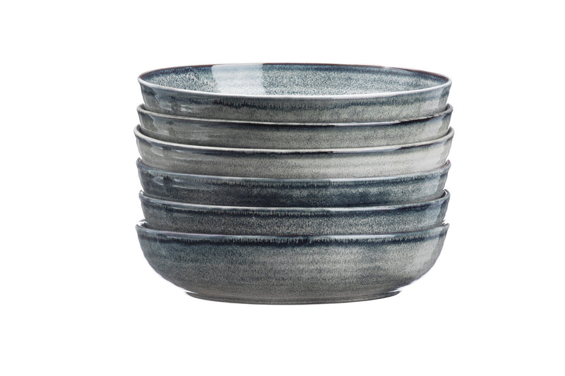 Assiette creuse ZEN Ø22,5cm - 6 pièces - Natural