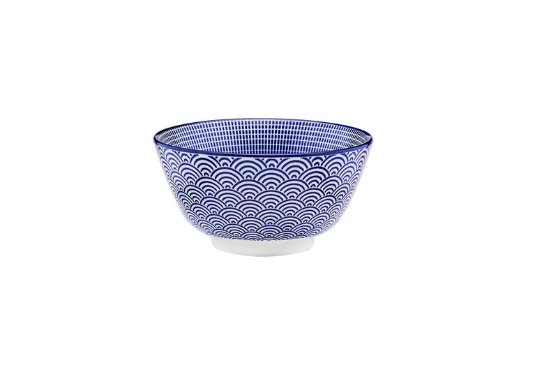 Bol PATTERN Ø12cm - 6 pièces - Dark blue