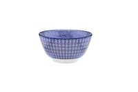 Bol PATTERN Ø12cm - 6 pièces - Dark blue