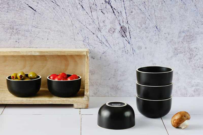Bol ORIGIN Ø9cm - 6 pièces - Charbon