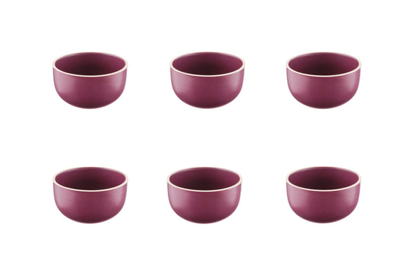 Bol ORIGIN Ø9cm - 6 pièces - Prune