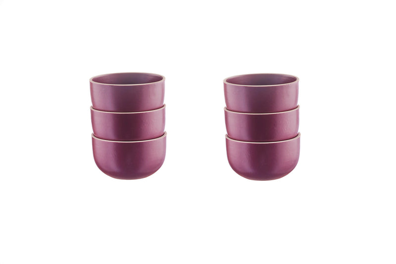 Bol ORIGIN Ø9cm - 6 pièces - Prune