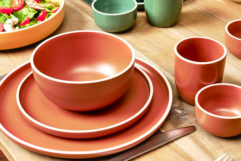 Bol ORIGIN Ø9cm - 6 pièces - Terracotta