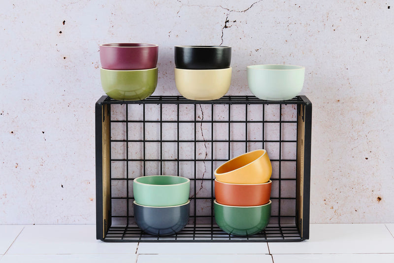 Bol ORIGIN Ø9cm - 6 pièces - Terracotta