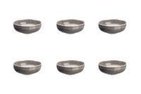 Bol STELLAR Ø11,5cm - 6 pièces - Gris béton
