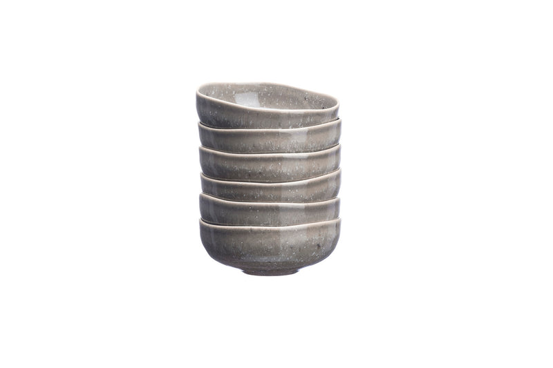 Bol STELLAR Ø11,5cm - 6 pièces - Gris béton