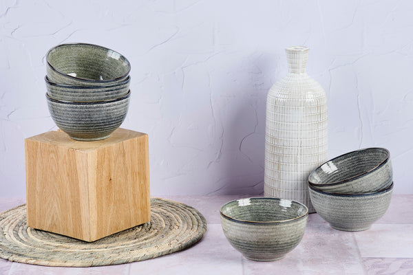 Bol ZEN Ø14cm - 6 pièces - Natural